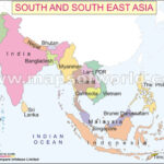 south east asia map